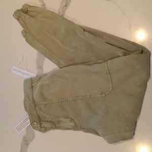 Young fabulous and broke, green Tencel pants, NWT, Medium